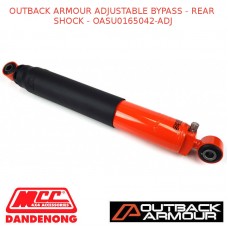 OUTBACK ARMOUR ADJUSTABLE BYPASS - REAR SHOCK - OASU0165042-ADJ